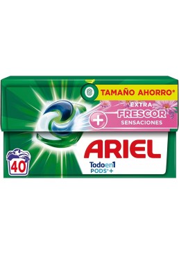 Капсулы для стирки Ariel Pods 4в1 Frescor Sensaciones для всех типов тканей, 40 шт