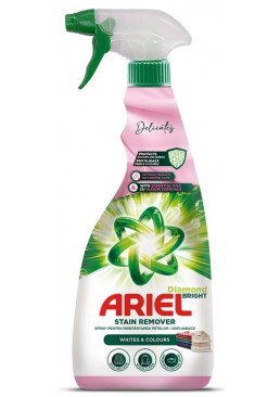 Спрей пятновыводитель Ariel White & Color Delicat, 750 мл