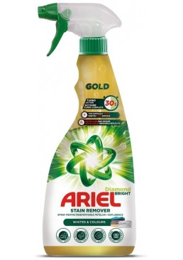 Спрей пятновыводитель Ariel White & Color Gold, 750 мл