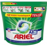 Капсулы для стирки Ariel Universal+ для всех типов тканей, 52 шт