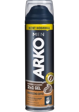 Гель для бритья ARKO с экстрактом кофейных зерен, 200 мл