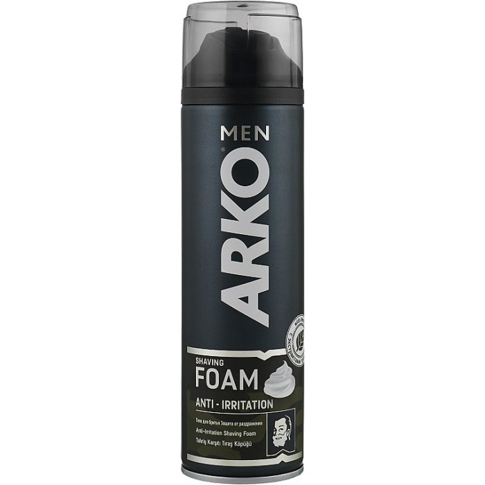 Пена для бритья ARKO Anti-Irritation, 200 мл - 