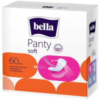 Ежедневные гигиенические прокладки Bella Panty Soft 50+10 шт