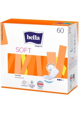Щоденні гігієнічні прокладки Bella Panty Soft Deo Fresh, 60 шт (2 краплі)