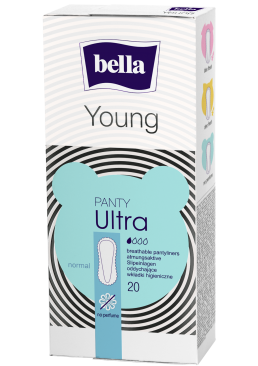 Ежедневные прокладки Bella Panty Ultra Young, 20шт