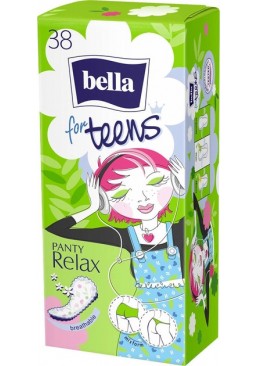 Прокладки гігієнічні щоденні Bella Panty for Teens Relax, 38 шт