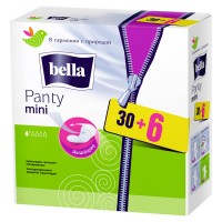 Щоденні гігієнічні прокладки Bella Panty Mini 30+6 шт