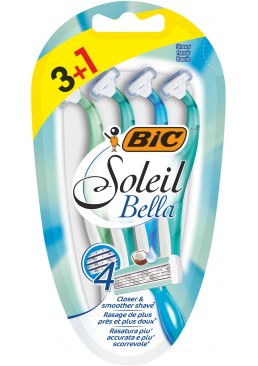 Набор бритв без сменных картриджей BIC Soleil Bella, 3 + 1 шт