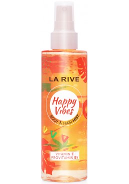 Парфюмированный спрей для тела и волос La Rive Happy Vibes, 200 мл 