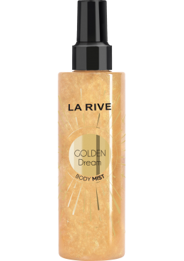 Парфюмированный спрей для тела La Rive golden dream glittery, 200 мл