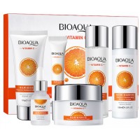 Зволожуючий набір по догляду за обличчям Bioaqua Vitamin C Set 6 в 1