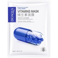 Тканевая маска Bioaqua с ниацинамидом (Vitamin B3), 30г