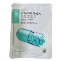 Тканинна маска для обличчя з ніацинамідом Bioaqua Soft And Moisturizing Skin Vitamins Mask