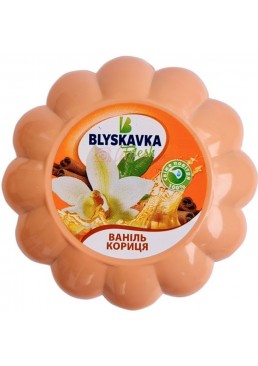 Гелевий освіжувач Blyskavka Fresh Ваніль-кориця, 1 шт