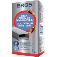 Ловушка для тараканов Bros Клеевой тоннель, 1 шт