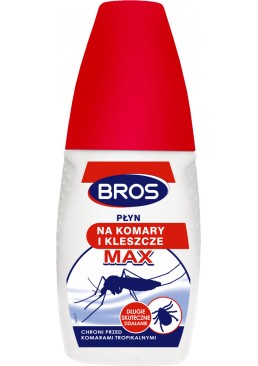 Спрей от комаров и клещей Bros MAX, 50 мл