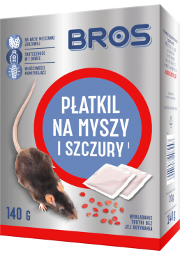 Пластівці для мишей та щурів Bros, 140 г