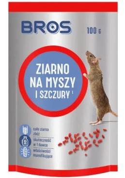Зерно Bros від мишей та щурів, 100 г