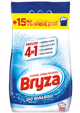Пральний порошок Bryza для білої білизни, 5.85 кг (90 прань)