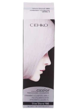 Крем-краска C:EHKO С:COLOR 180 Серебристый блонд