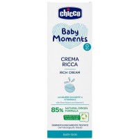 Крем питательный Chicco Baby Moments  с маслом ши, 100 мл