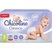 Підгузки дитячі Chicolino Medium 3 (4-9 кг), 40 шт
