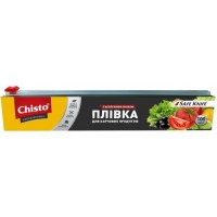 Плівка для харчових продуктів з безпечним ножем Chisto, 100 м