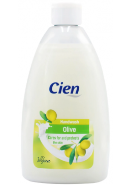 Рідке мило Cien оливкове, 500 мл (запаска)