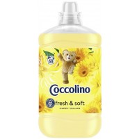 Кондиционер для белья Coccolino Happy Yellow, 1.7 л (68 стирок)