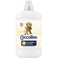 Кондиционер для белья Coccolino Sensitive Almond & Cashmere Balm, 1.6 л (64 стирок)