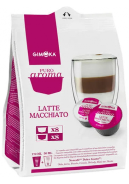 Кава в капсулах Gimoka Latte Macchiato, 16 шт