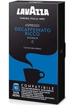 Кофе в капсулах Lavazza Decaffeinato Ricco, 10 шт