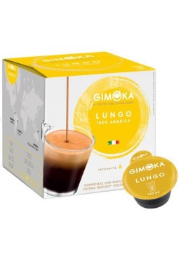 Кофе в капсулах Gimoka Lungo, 16 шт