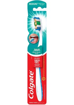 Зубная щетка Colgate 360 Degree Medium, 1 шт