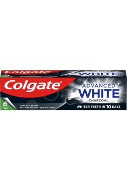 Зубна паста Colgate Advanced White Charcoal, 75 мл