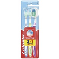 Зубная щетка Colgate Extra Clean medium, 2+1 шт