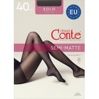 Колготки Conte Solo 40 den Grafit, 4 розмір