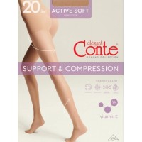 Колготки Conte Elegant Active Soft  20 Den Natural, 3 размер