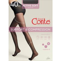 Колготки женские Conte Active Soft 40 ден, размер 5 (Mocca), размер 5