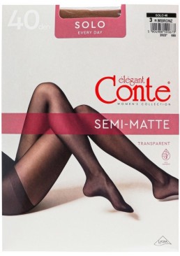 Колготки Conte Solo 40 den Bronz, 3 размер