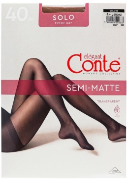 Колготки Conte Solo 40 den Bronz, 4 размер