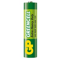 Батарейка GP GREENCELL 1.5V, сольова, 24G-S2 , R03, ААA, 1 шт