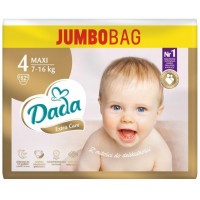 Подгузники Дада Dada Extra Care 4 Maxi Jumbobag (7-16 кг), 82 шт