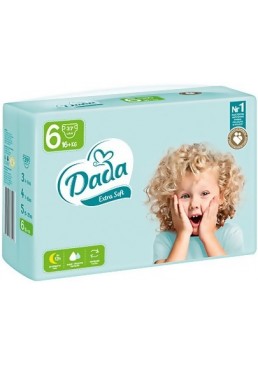 Подгузники Дада Dada Extra Soft 6 (16+ кг), 37 шт