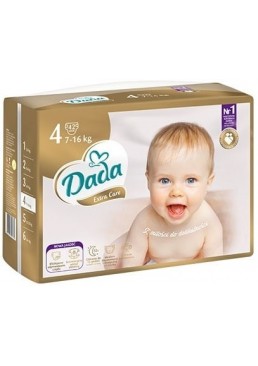 Подгузники Дада Dada Extra Care 4 Maxi (7-18 кг), 42 шт