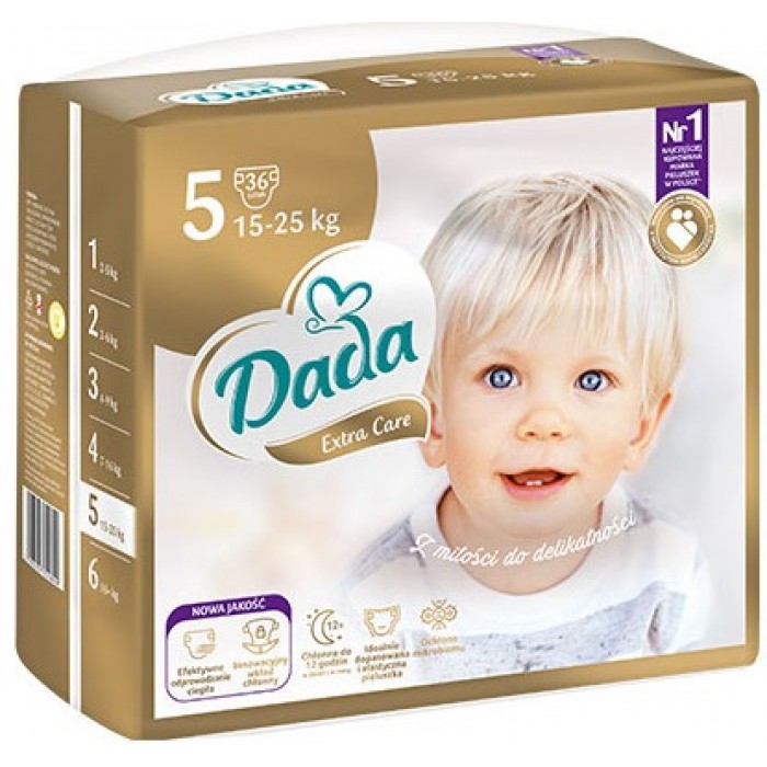 Подгузники Дада Dada Extra Care 5 Junior (15-25 кг), 36 шт - 