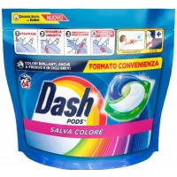 Капсули для прання 3в1 Dash Color для кольорової білизни, 64 шт