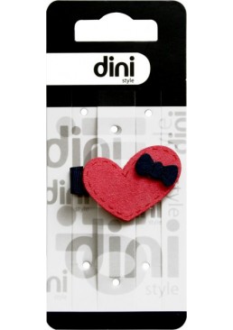 Шпилька Dini Hand Made d-449 Серце з бантиком