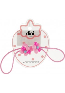 Резинки детские Dini Kids AT-7 Цветок розовые, 2 шт