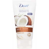 Крем для рук з кокосовою олією і молочком мигдалю Dove Nourishing Secrets Restoring Ritual Hand Cream, 75 мл